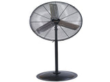 BAUMR-AG 30" 762mm 300W Industrial Pedestal Fan, Large, Commercial, Heavy-duty, 3 Speed, EESS V219-SPCAIRBM30PA