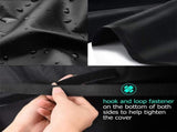 BBQ Cover 420D Oxford Fabric Barbecue Protective Tarpaulin Shockproof UV-Resistant and Waterproof V1188-MS101-03409-1