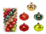 6cm Christmas Ball Ornaments 30 Pieces Of Shatter Proof Christmas Tree Ornaments for 2021 Xmas V1294-YM0523-10317018