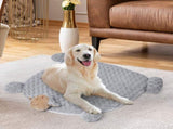 PaWz Pet Bed Cat Calming Beds Dog Squeaky L Grey Large PT1055-L-GY_NZ