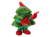 Electric Christmas Tree Plush Toy 8 Songs Continuous Play Glowing Swinging Singing Dancing Cute V1294-YM0718-3115220091312