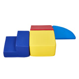 Climbing Toys, 4-Piece Set, Foam Toys for Toddlers 6 Months to 3 Years Old, PU Leather V952-PMWJTZBDQKBD5XYDEV0