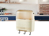 Wall Mounted Chopstick Holder with Hooks Self Adhesive Wall Mounted Chopstick Storage Box Kitchen V1294-YM0901-3118240097711