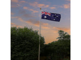 6.0m Flag Pole Full Set / Kit w Australian Flag V63-690444