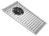 G1/2 Stainless Steel Automatic Cup Washer Cleaner Glass Rinser for Bar Pub RestaurantM V1294-YM0901-3118200178112