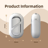 White Handheld Sleep Aid Device Smart Relaxation Tool with Dual Modes & LED Display Portable V1107-CS-ZNSMY