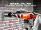 Diamond Core Drilling Machine, 4in Handheld Wet Concrete Core Drill Rig, 1100-2400RPM Two Speed & V952-SCJGSZKJYCY44KHH6V3