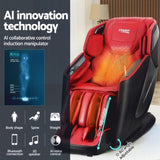 Livemor 4D Massage Chair Electric Recliner Home Massager Red MASCHR-4D-REILY-RD