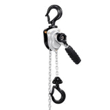 Manual Lever Chain Hoist, 1/4T 250KG Capacity Heavy Duty Come Along, 1.5M Lift G80 Alloy Steel Chain V952-MNKSBHLHL14T5QFC1001V0