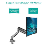 activiva Heavy Duty Single Monitor Screen Gas Spring Monitor Arm V186-ACA-HMA-SGS01Y