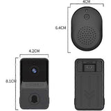 Wireless Smart Video Doorbell, Night Vision Security Camera V1263-JX-5029