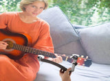 Portable Classical Guitar Footrest with Ergonomic Design for Comfortable Leg Support and Improved V1192-AZ-W-21076