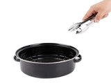 Portable Barbecue Pot Sweet Potato Meat BBQ Grill Pot with Lid for Home Use V1294-YM0901-JY34105