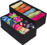 4 Pack Foldable Drawer Dividers Storage Boxes V178-87446