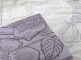 250TC Gilmore Cotton Reversible Quilt Cover Set King V442-ATX-QUILTCS-GILMORE-TAUPE-KI
