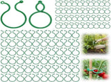 Plant Support Clips for Climbing Plants, Reable Garden Plant Support Plastic Clips for Tomatoes, V1258-DP02-F-394
