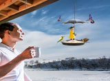 Bird Feeders for Outdoors Hanging, Hummingbird Feeders Tray Outside for Bird Bath, Wild Bird Feeders V1370-AZ4-01654