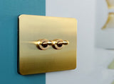 Toggle Light Rocker Switch 1/2 Way Retro Brass Plate Lever 86 Type Toggle Switch 3 Gang Smile Home V1189-LWWAL-20260327-04416