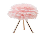 Feather Table Lamp Adjustable Color Brightness Rechargeable Touch Control Decoration Night Light V1294-YM0716-3119220111512