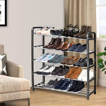 SOGA 71x21cm 5 Layer Shoes and Slippers Organizer Rack Footwear Storage RACK0022