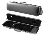 4/4 Full Size Violin Case, Built-in Hygrometer, Lightweight Portable Travel Carrying Bag, with Plush V952-XTQHZFXFHTXWTSD67001V0