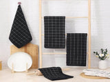 Homaxy 100% Cotton Kitchen Towels and Dishcloths Set and Terry Kitchen V1258-DP02-F-202