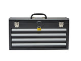 Metal Tool Box, 20.5-inch, Portable Metal Tool Box with 4 Drawers, Small Tool Chest with EVA Liners, V952-CTSBXSGJX20ILXNNKV0