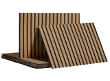 Artiss 10PCS Peel and Stick Wall Panels Tiles 68X68CM Self Adhesive for Home Office Studio Brown WP-68X68-10PCS-BR