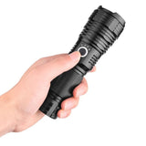 Rechargeable Flashlight High Lumens, 120000 Lumens XHP70.2 Super Bright Powerful Tactical LED V1192-AZ-W-26625