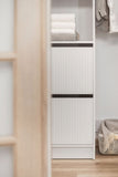 BASEL 2M WALK IN WARDROBE KIT - FLUTED V164-ECW5FB