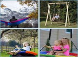 Swing bracket, hammock bracket, attachment set for hanging chair with max. 200 kg in tear-resistant V1237-ZY-203-0999
