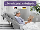 Equipmed Electric Adjustable Bed Backrest, German-Engineered Power Lifting Back Support with Remote V219-HBRELEEQHL1A