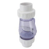 2 Inch Check Valve Transparent Pool Accessories Replacement Check Valve Prevent Backflow V1294-YM0901-3111240188711