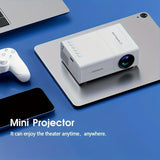 Pocket cinema carries 80-inch wireless mini projector, direct phone connection, USB instant V1106-HYTYY001