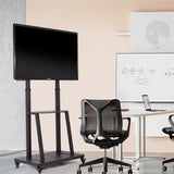 32-80 Rolling TV Stand with 2-Tier Shelf Adjustable Mount V178-66763