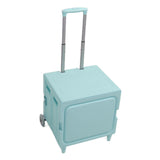 Collapsible Rolling Cart Easy Storage Strong Load Capacity Multifunctional Foldable Portable V1294-YM0901-3117230336812