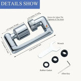 1080 Degree Rotation Rotatable faucet extender 2 water outlet modes, 1080 degree rotation, splash V1189-LC-LY-00047