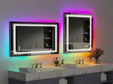 LED Bathroom Mirror 700x900mm Anti-Fog Shatterproof V178-66715