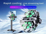 Semiconductor Cooling Fan Back Clip, Instant 3-Second Cooling, Large Area Heat Dissipation, V1232-SJSRQ002