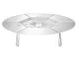 Fire Pit Heat Deflector for Solo Stove Yukon, 635 mm Bonfire Round for Wood Pit, 304 V952-HKGRZYX25YC038CGP001V0