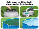 Bestway Pool Pump Sand Filter 1500GPH 5678L/H Pools Flowclear Filters BW-SAND-1500-58497