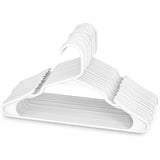 White Plastic Hangers, Clothes Hangers Perfect for Everyday Standard Use, Clothing V1192-AZ-W-22973