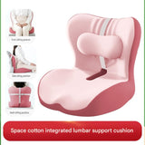 Ergonomic Memory Foam Seat Cushion with two-tone blue Support Integrated One Piece Design Pressure V888-ELOSUNG54400