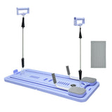 Foldable Pilates Board Reformer 4 in 1 Multifunctional Core Exercise Set Ab Trainer with Timer and V985-PILATESBOARDREFORMER