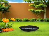 Natural Wood Birdbath Basin Replacement for Outdoor Butterfly Watering and Hummingbird Bath V1369-AZ3-W-22675