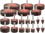 20 pcs Abrasive Wheel 80 Grit Flap Disc For Brush Sanding Drill Accessories Polishing Wood Metal V1188-MS-227-2494