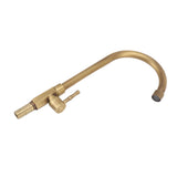 Antique Brass Bathroom Sink Faucet Single Handle Vanity Tap Splash Proof Bathroom Faucet for Home V1294-YM0521-3112230001711