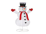 Jingle Jollys Christmas Lights 200 LED 175cm Fairy Light Snowman Decorations XMAS-MOT-C-SNOW-WH