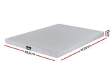 Giselle Bedding Cool Gel Memory Foam Mattress Charcoal 7-Zone Washable Bamboo Cover 15cm King FOAM-C-MFM-NOBLE-H015-K