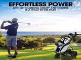 THOMSON E5000 Pro Lithium Golf Buggy, 36 Hole, Only 12kg, Easy Fold, Electric Motorised Buggy V219-GLFGBSTM6MLA